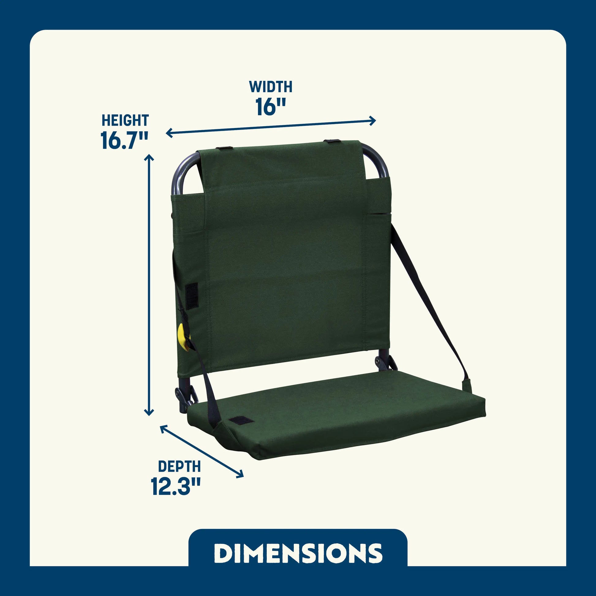 BleacherBack™ - Lounge Comfort