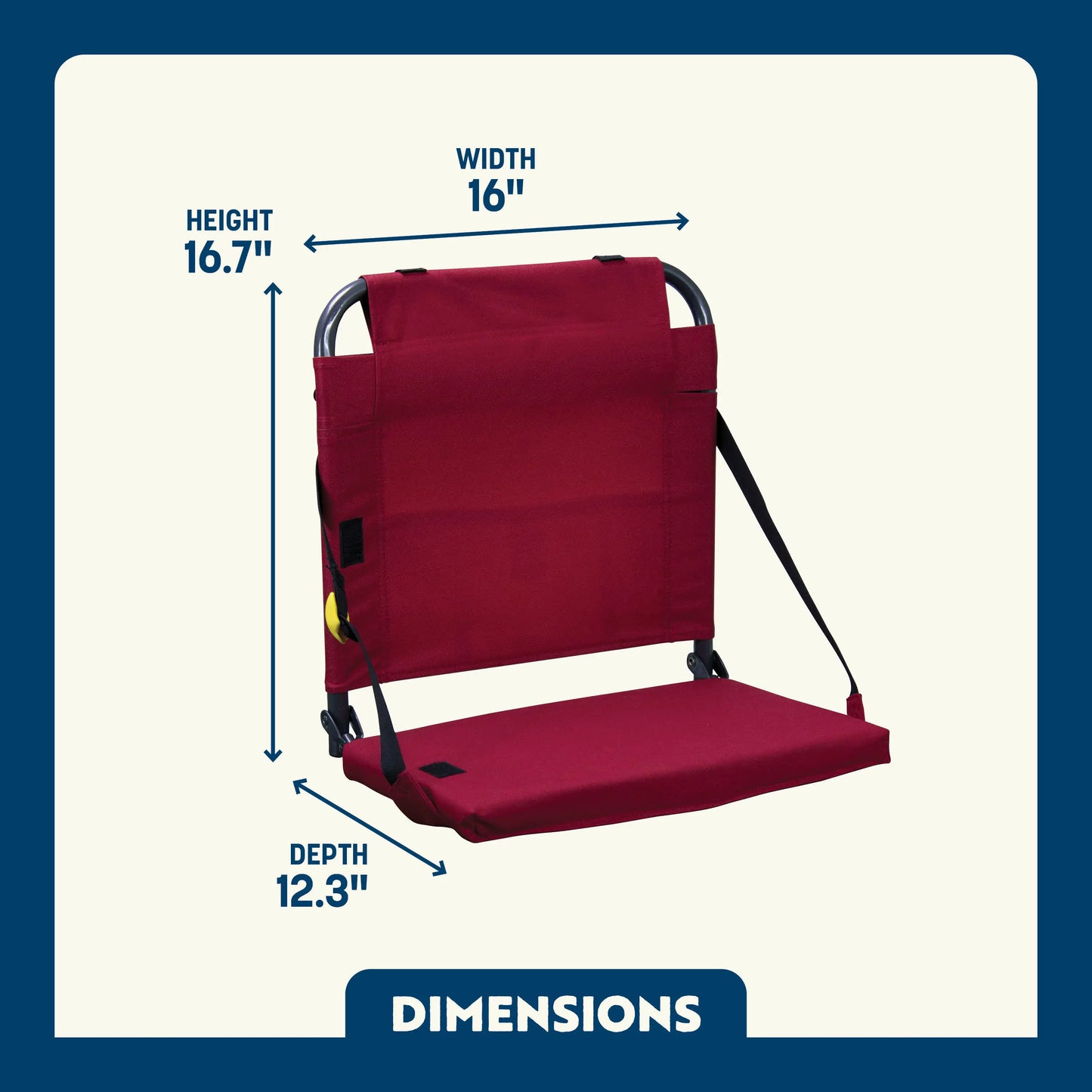 BleacherBack™ - Lounge Comfort