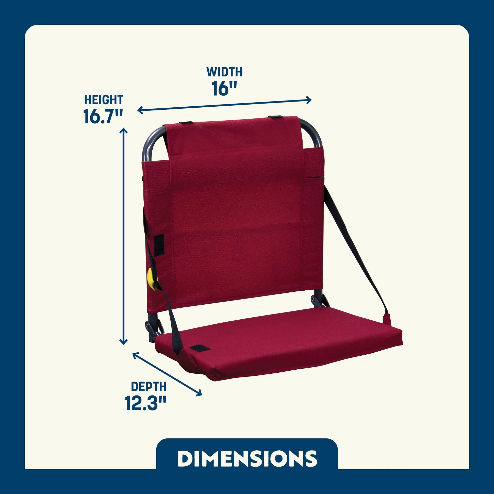 BleacherBack™ - Lounge Comfort