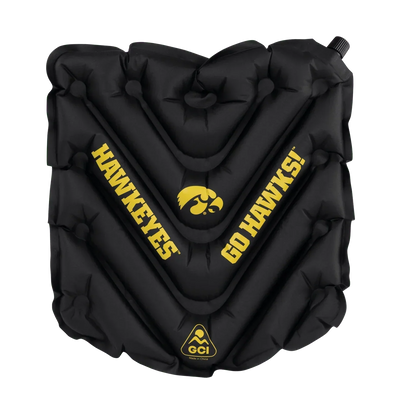 College V Seat™ Inflatable Stadium Cushion - Iowa Hawkeyes - Outdoor Ease