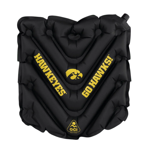 College V Seat™ Inflatable Stadium Cushion - Iowa Hawkeyes - Outdoor Ease