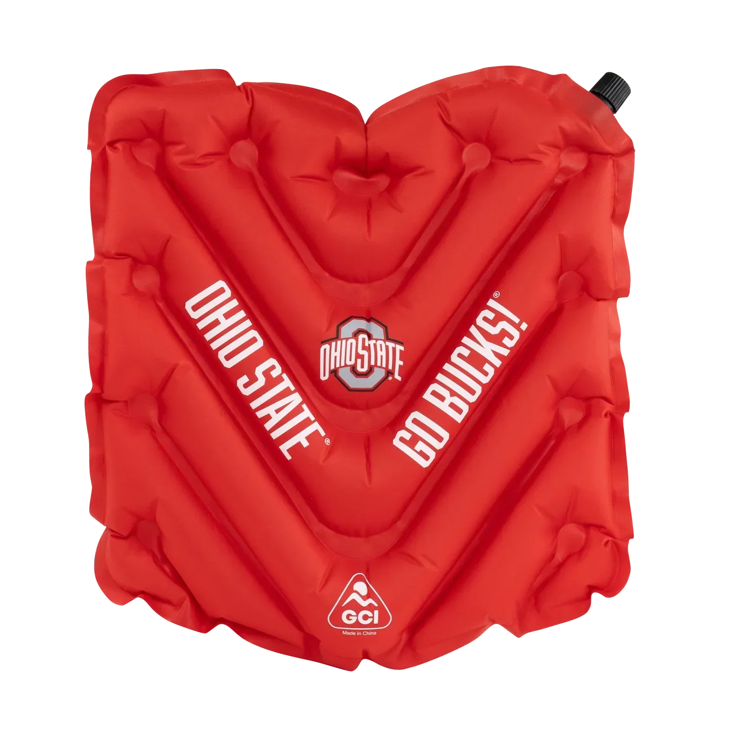 College V Seat™ Inflatable Stadium Cushion - Ohio State Buckeyes - Daily Relax