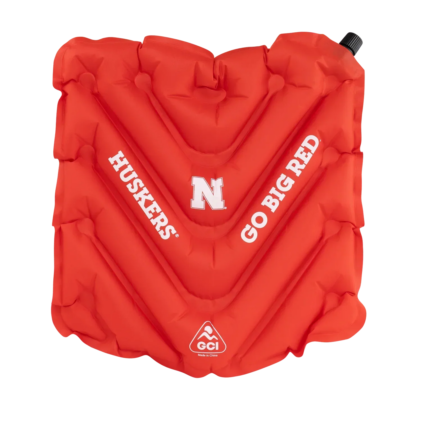 College V Seat™ Inflatable Stadium Cushion - Nebraska Cornhuskers - Game Day