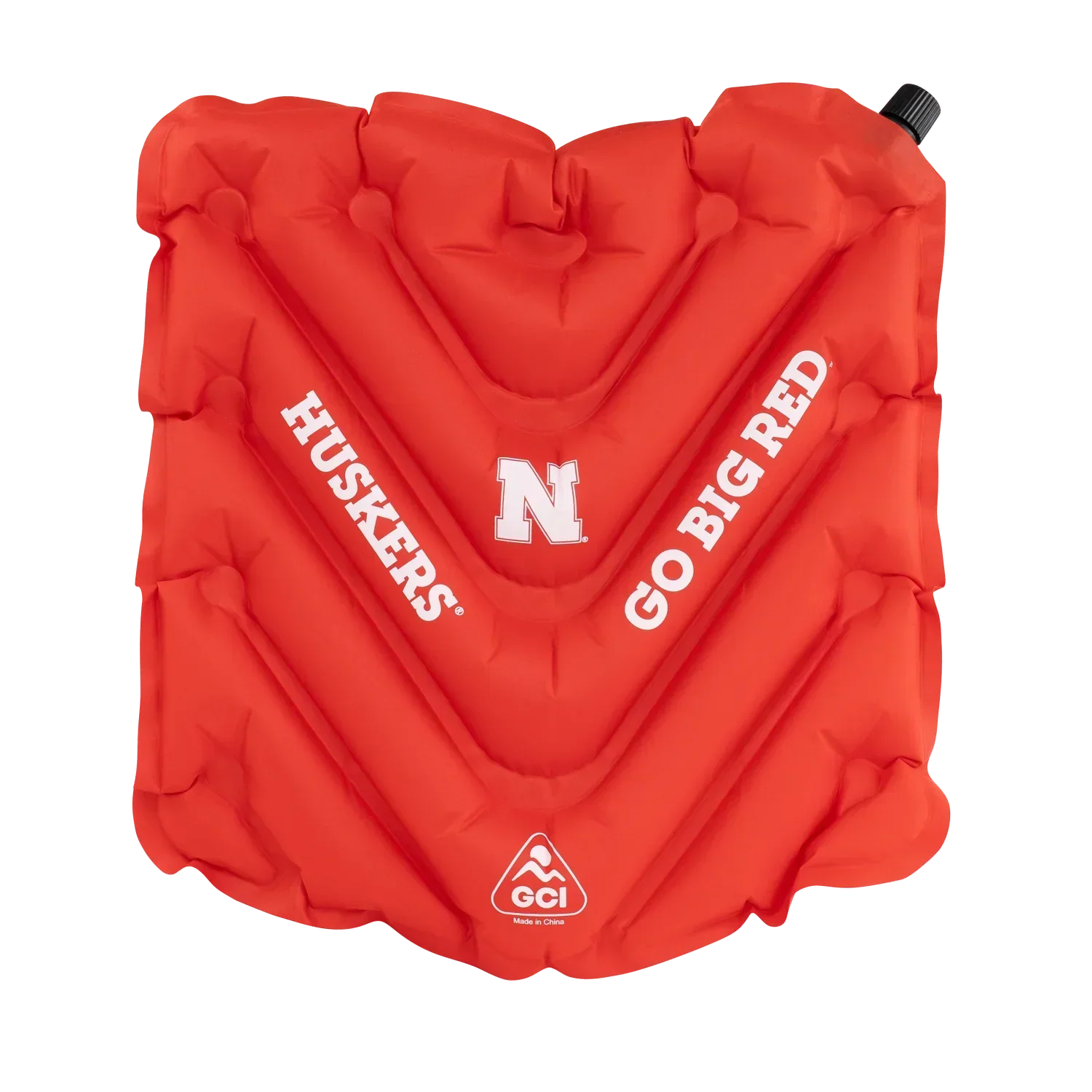 College V Seat™ Inflatable Stadium Cushion - Nebraska Cornhuskers - Game Day
