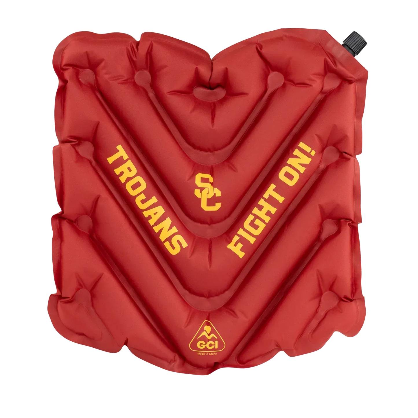 College V Seat™ Inflatable Stadium Cushion - USC Trojans - Easy Setup
