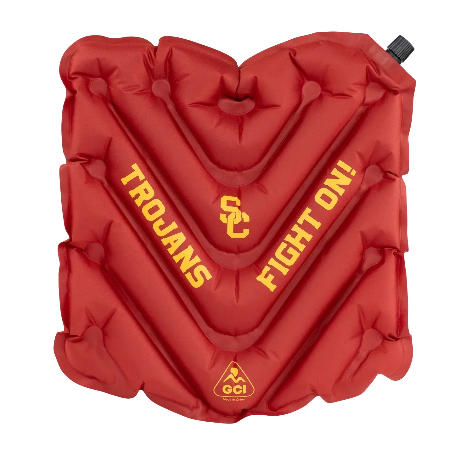 College V Seat™ Inflatable Stadium Cushion - USC Trojans - Easy Setup