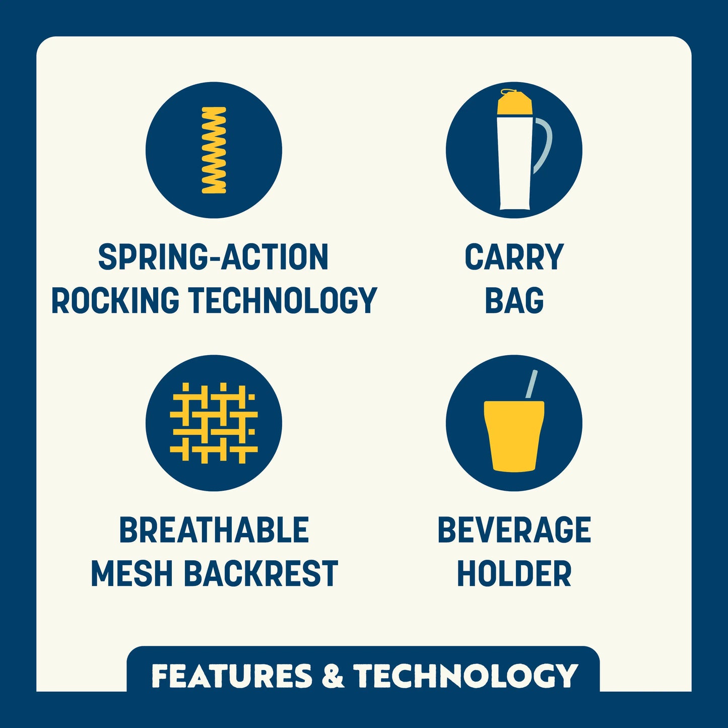 RoadTrip Rocker™ - Outdoor Ease