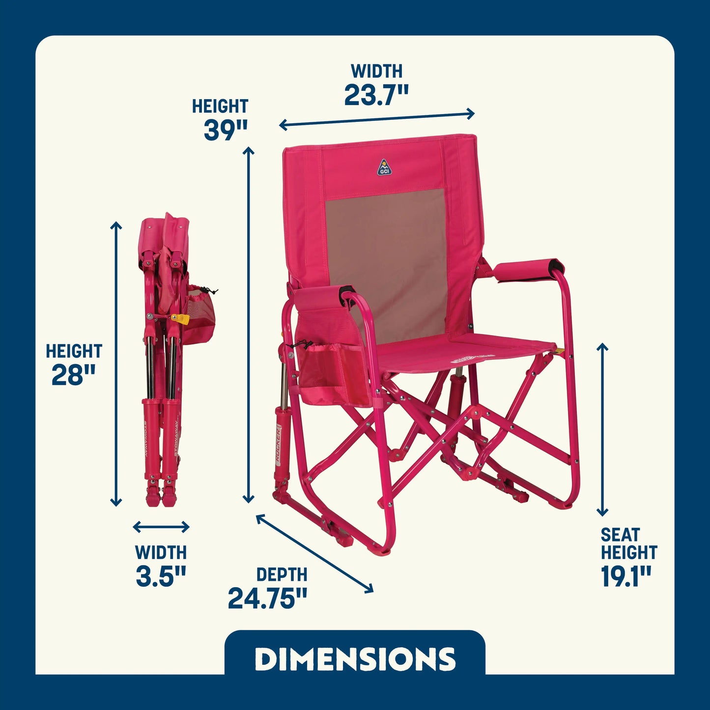Stowaway Rocker™ - Spring Ready