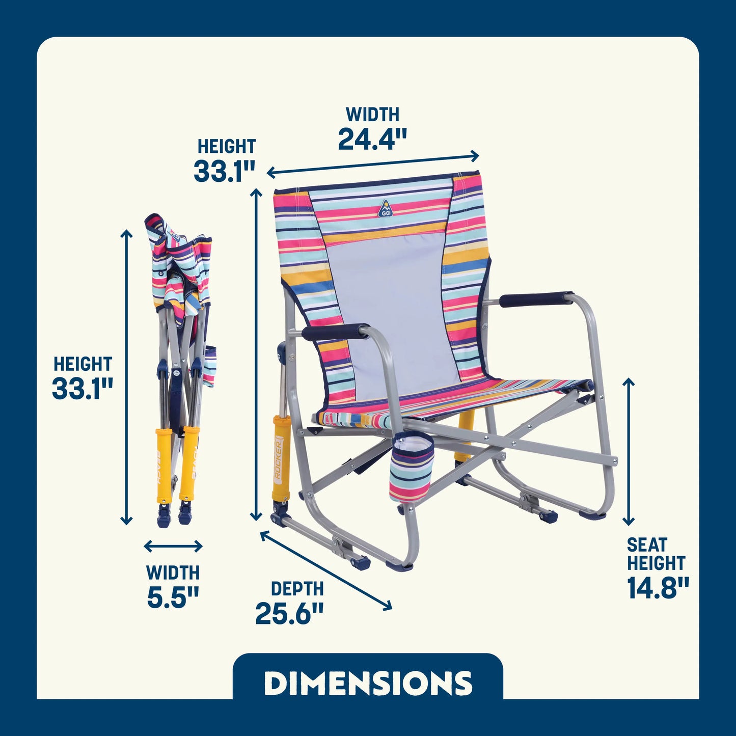 Beach Rocker™ - Beach Ready