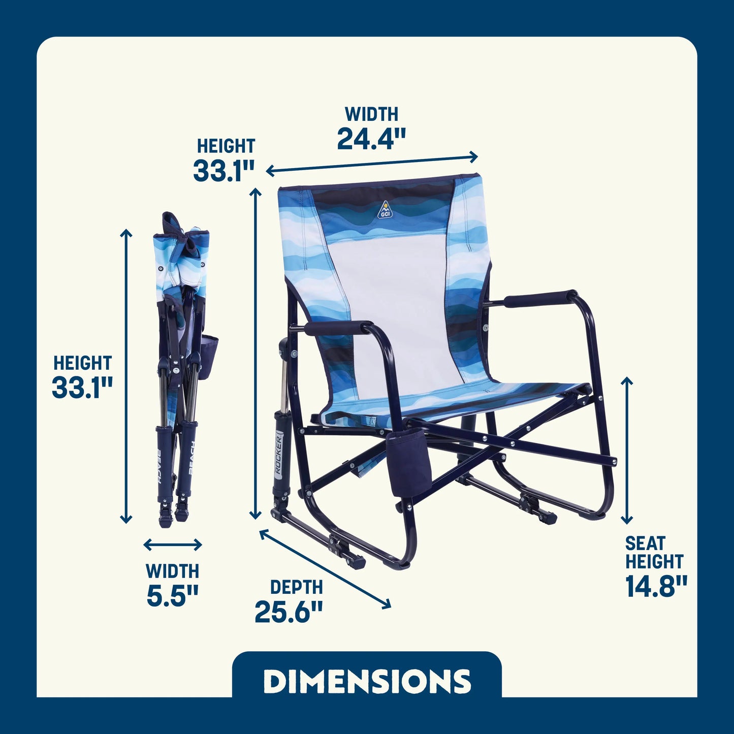 Beach Rocker™ - Beach Ready