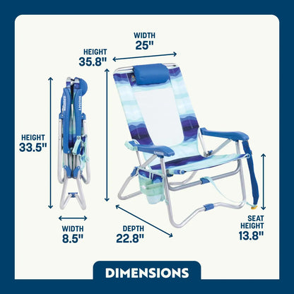 Bi-Fold Beach Chair™ - Weekend Ready
