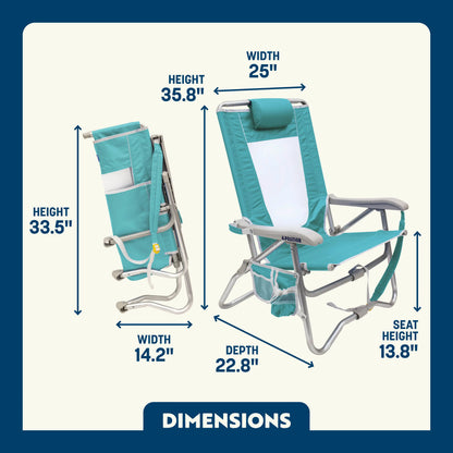 Bi-Fold Beach Chair™ - Weekend Ready