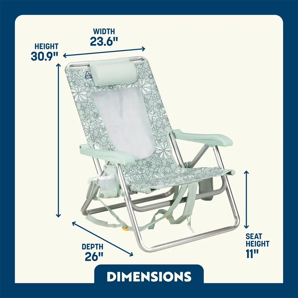 Backpack Beach Chair™ - Easy Setup