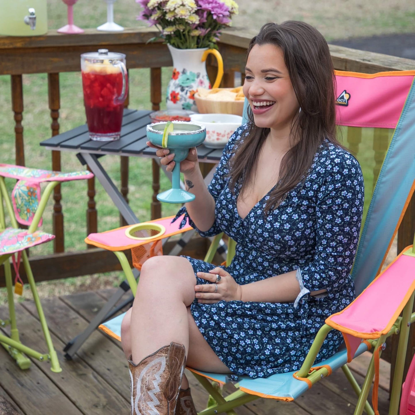 Comfort Pro Rocker - Floral - Floral Style