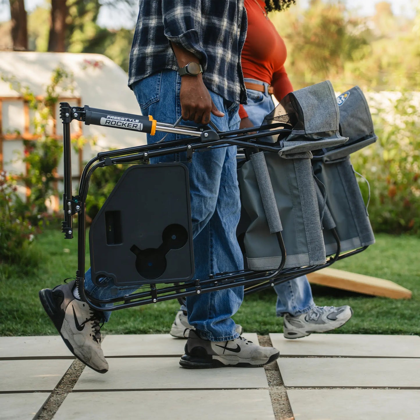 Freestyle Rocker™ with Side Table - Tailgate Ready