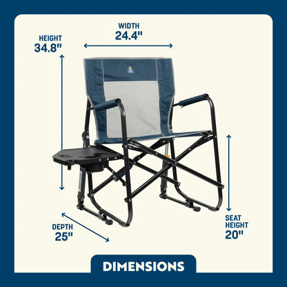 Freestyle Rocker™ with Side Table - Tailgate Ready