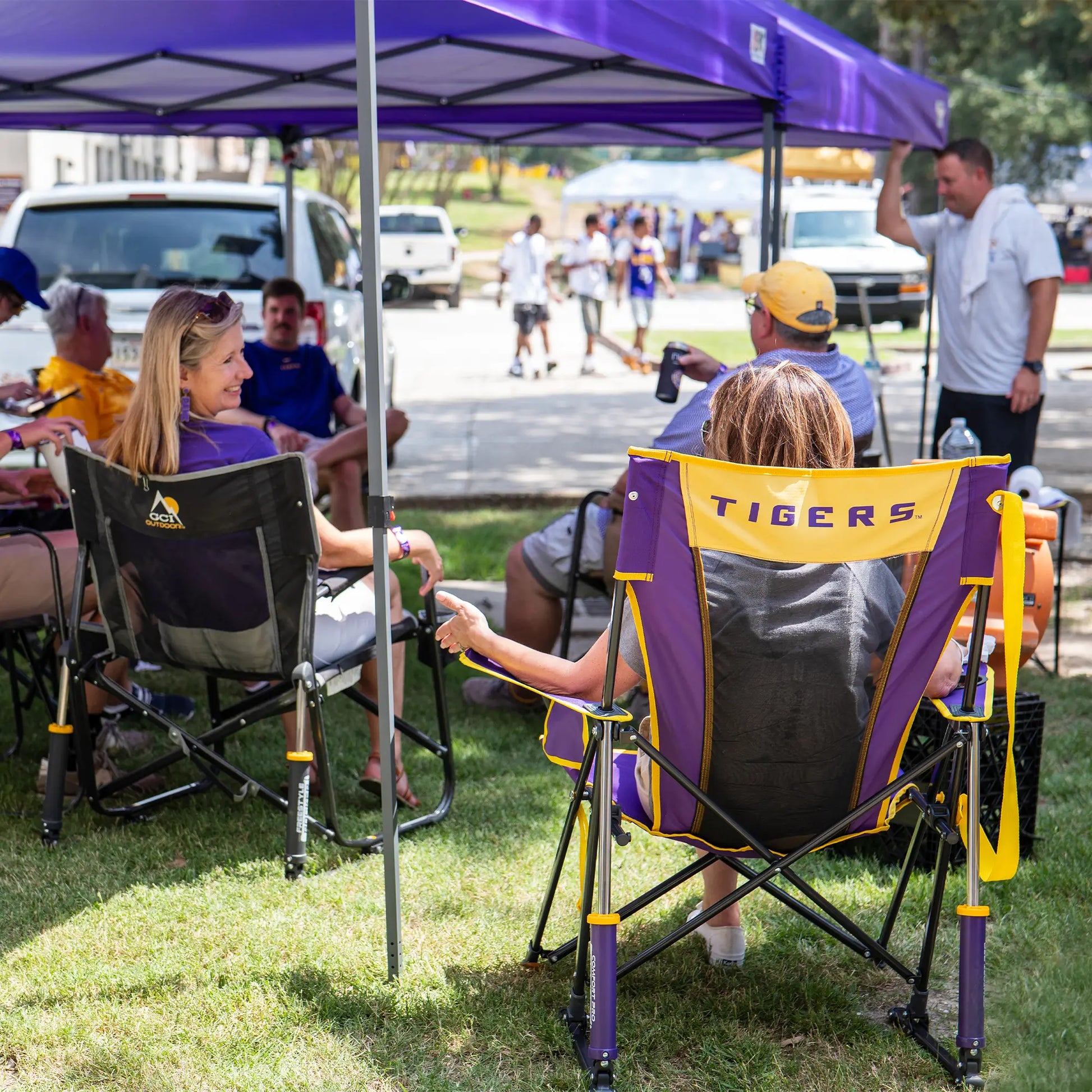 College Comfort Pro Rocker™ - LSU Tigers - Field Ready