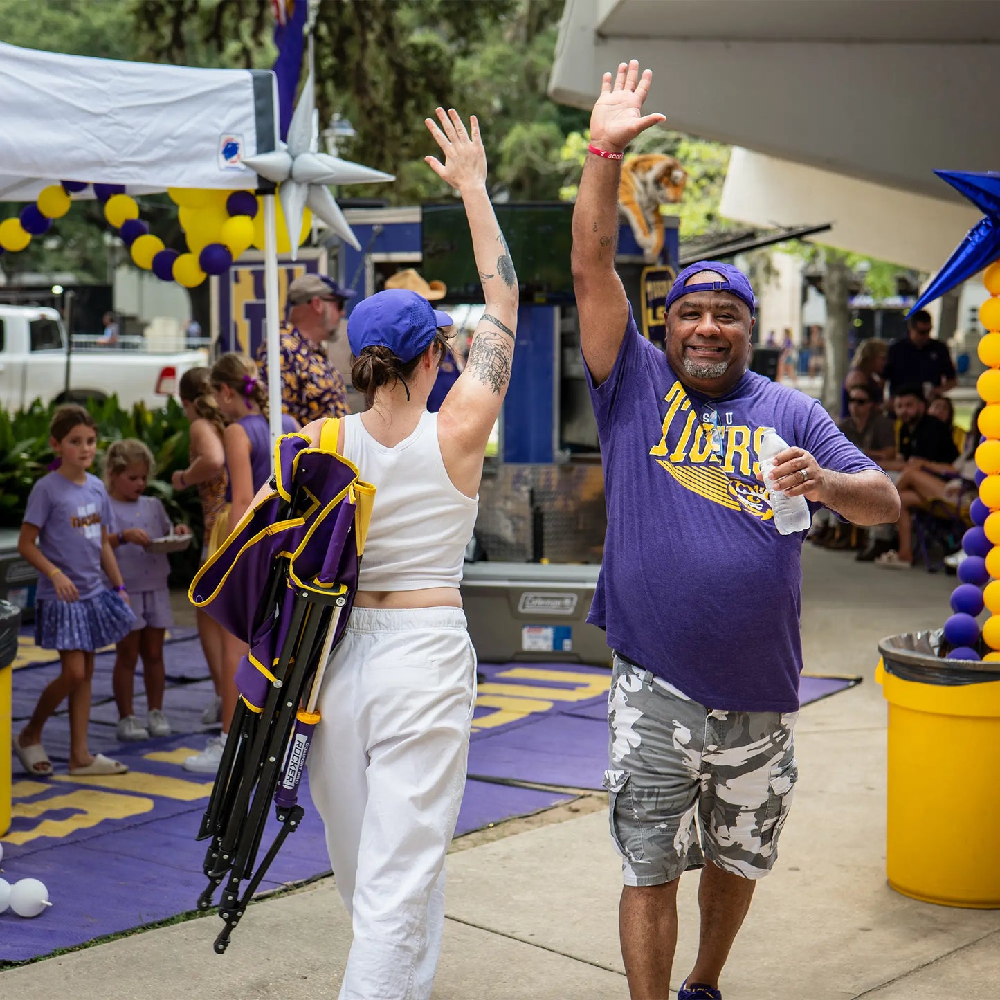 College Comfort Pro Rocker™ - LSU Tigers - Field Ready