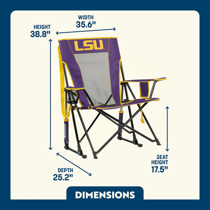 College Comfort Pro Rocker™ - LSU Tigers - Field Ready