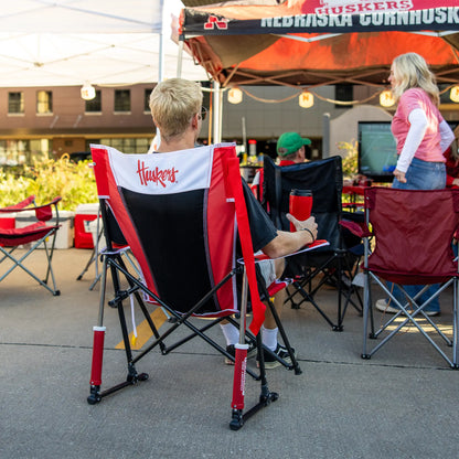 College Comfort Pro Rocker™ - Nebraska Cornhuskers - Fan Choice