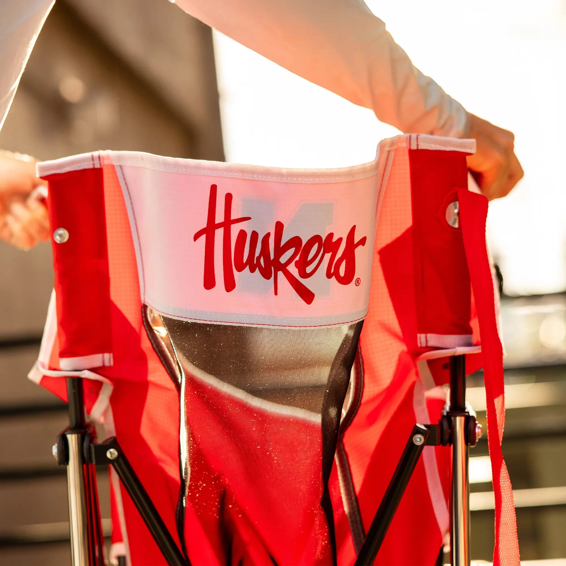 College Comfort Pro Rocker™ - Nebraska Cornhuskers - Fan Choice