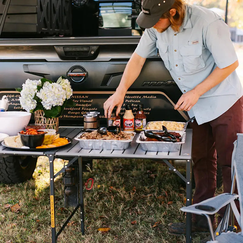 Slim-Fold Table - Camp Setup
