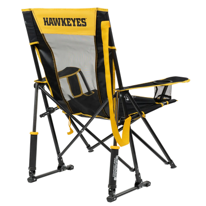 College Comfort Pro Rocker™ - Iowa Hawkeyes - Weekend Tailgate