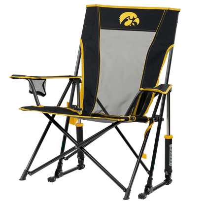 College Comfort Pro Rocker™ - Iowa Hawkeyes - Weekend Tailgate