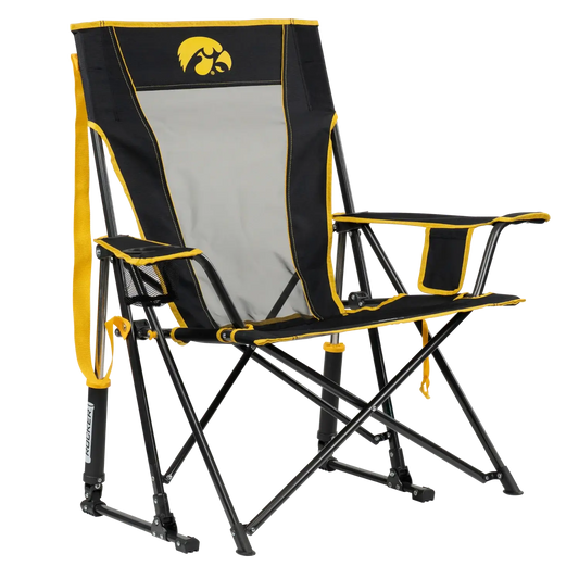 College Comfort Pro Rocker™ - Iowa Hawkeyes - Weekend Tailgate
