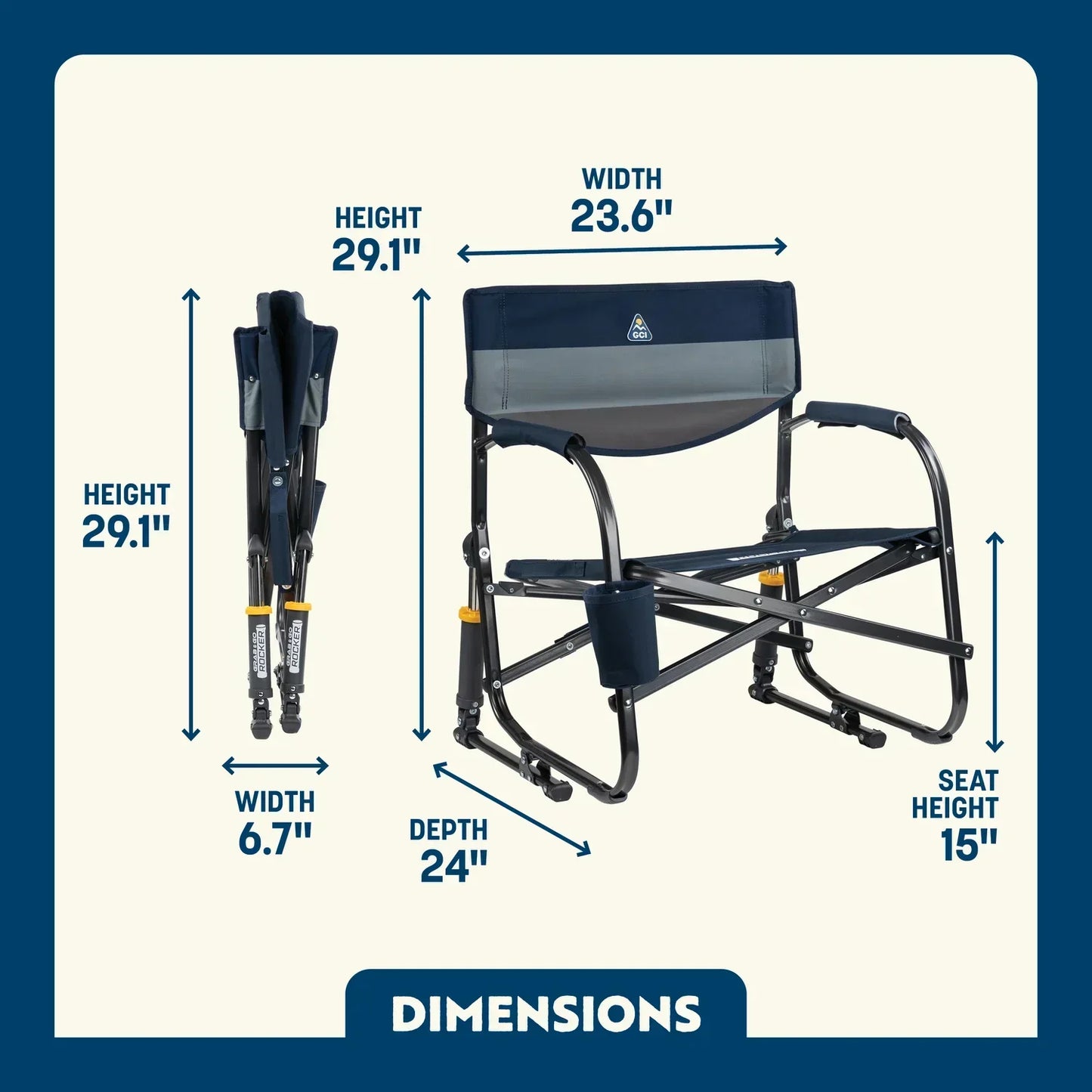 Grab & Go Rocker™ - Sunny Day