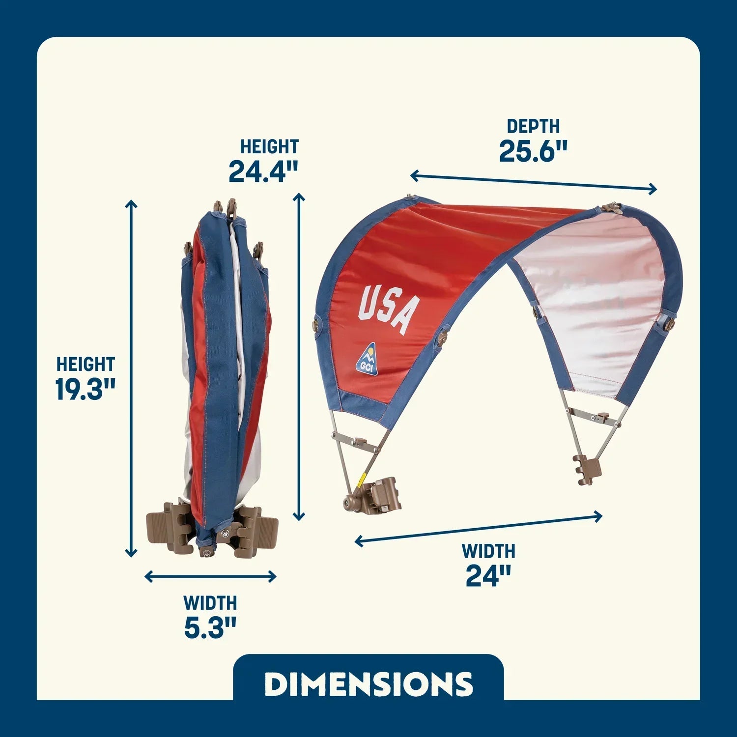 USA Anniversary Deluxe Bundle - Flag Side
